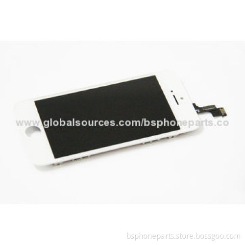 Display LCD for iPhone 5S, white good quality with good service